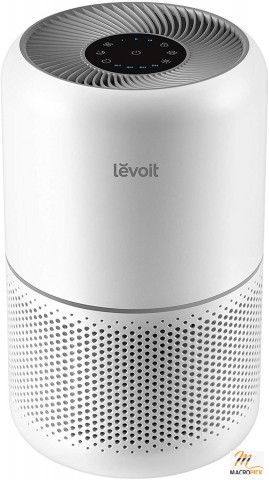 Home Air Purifier: 45W High Torque Motor, Covers 1095 ft², 3-in-1 HEPA Filter, Sleep Mode - Removes Allergens, Pet Hair, Dust, Smoke, and Odors